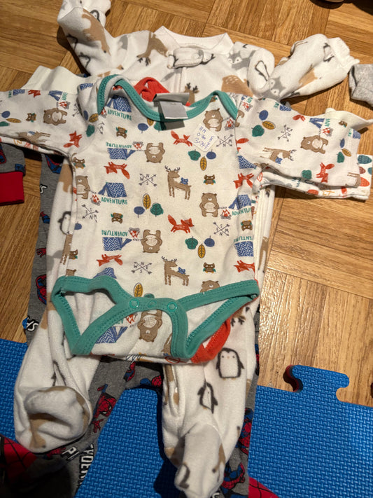 Lot 0-3mois - 5 morceaux