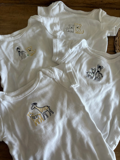 Cache-couches (4) new born