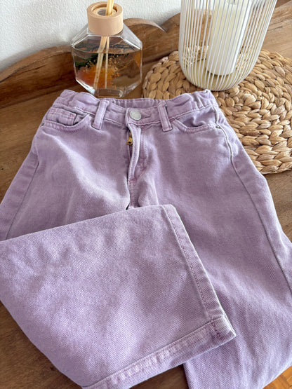 Pantalon jeans lilas 1 1/2-2ans