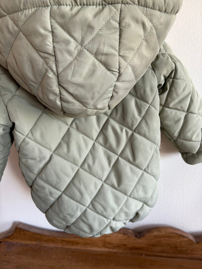 Manteau mi-saison 12-18m fait grand