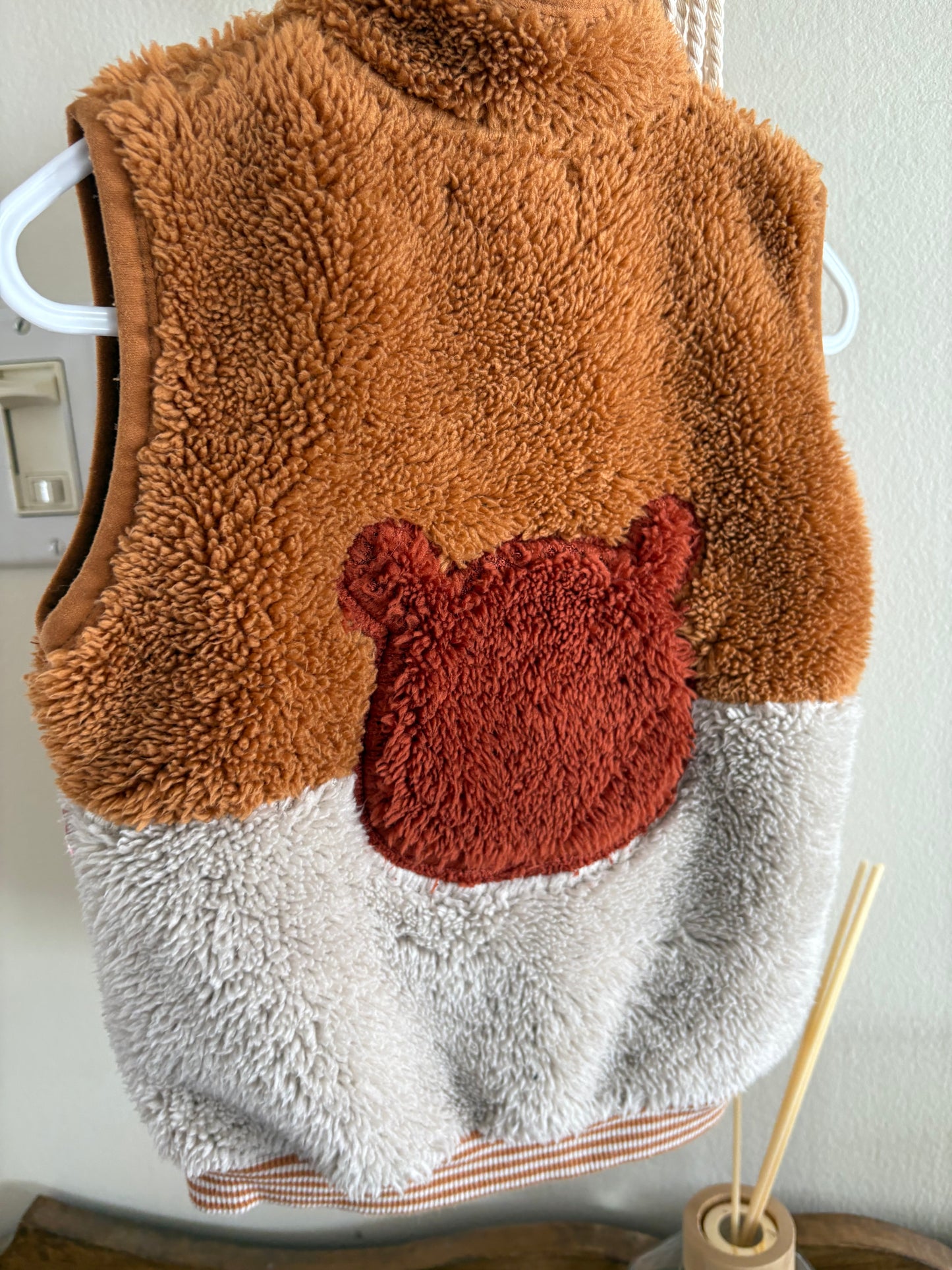 Veste doudoune 9-12mois* fait grand 12-18m