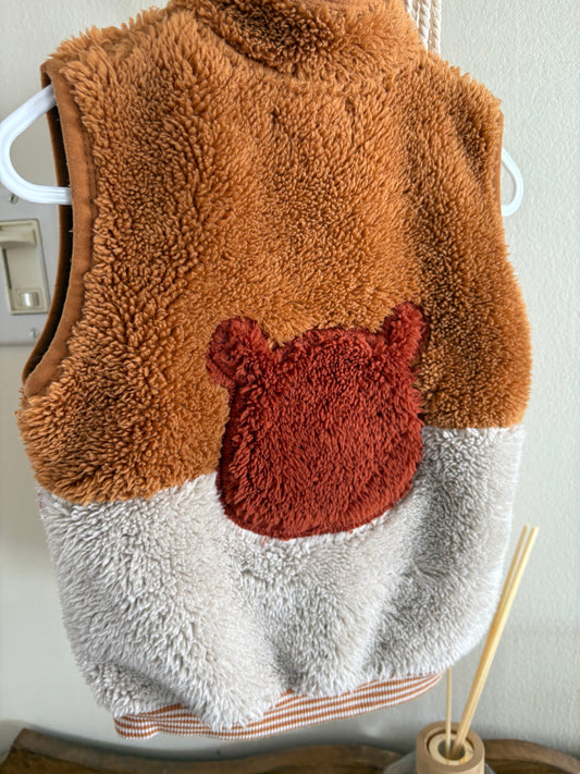 Veste doudoune 9-12mois* fait grand 12-18m