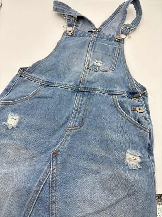 Salopette jeans jupe 8ans