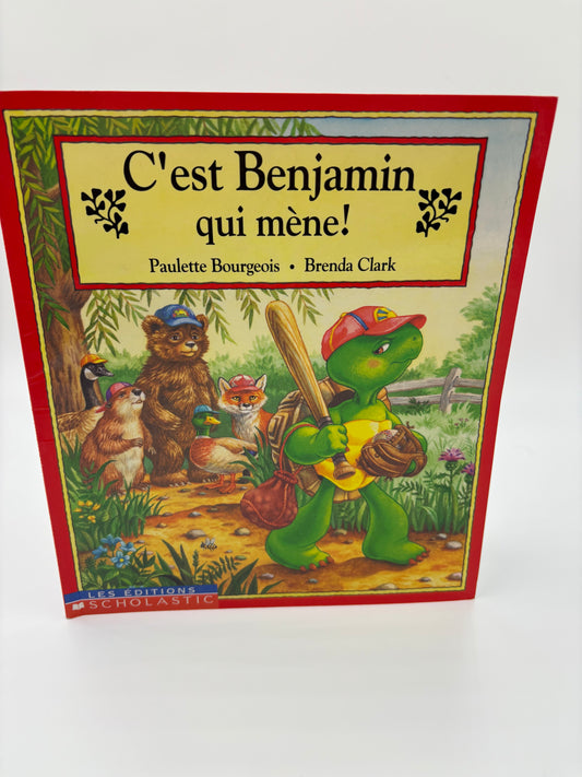 Livre c’esr Benjamin qui mène