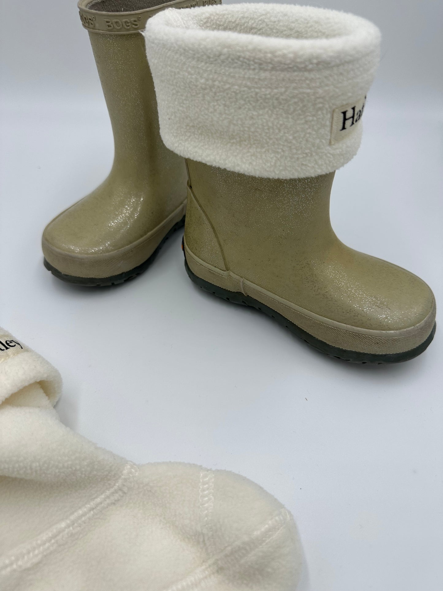 Bottes d’eau  taille 6 bogs + doublure hatley