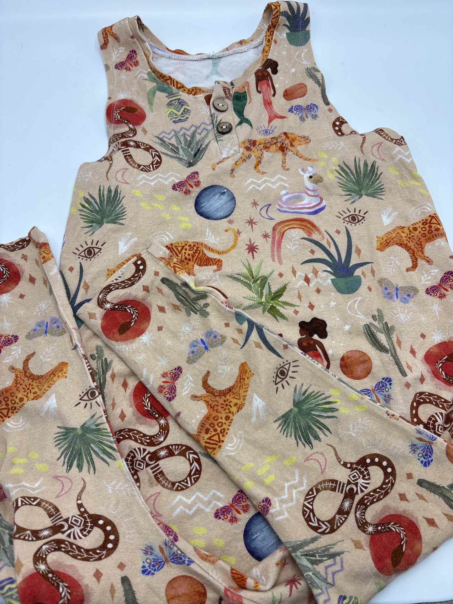 Romper Little yogi 5-7ans