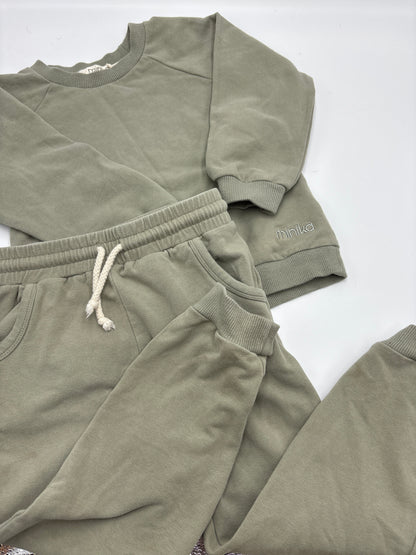 Ensemble Minika sauge 3ans*