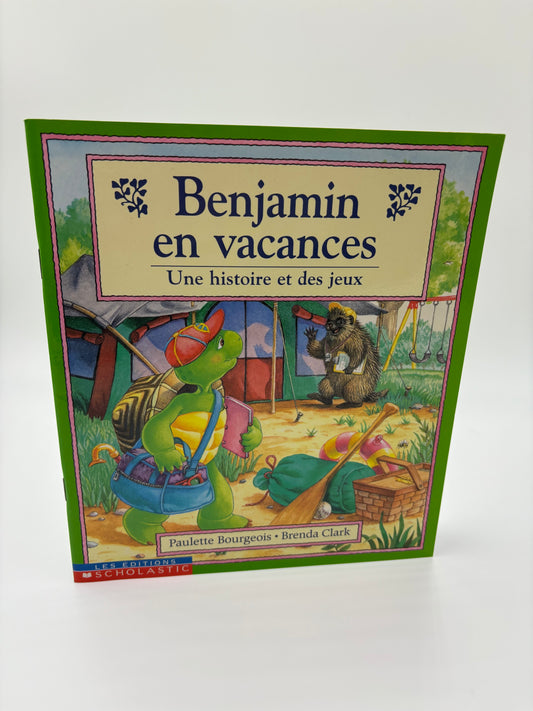 Livre Benjamin vacances