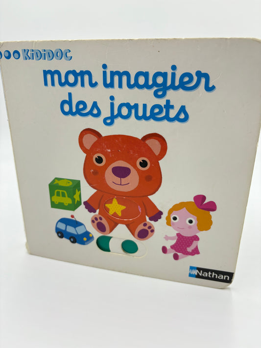 Livre mon imagier les jouets