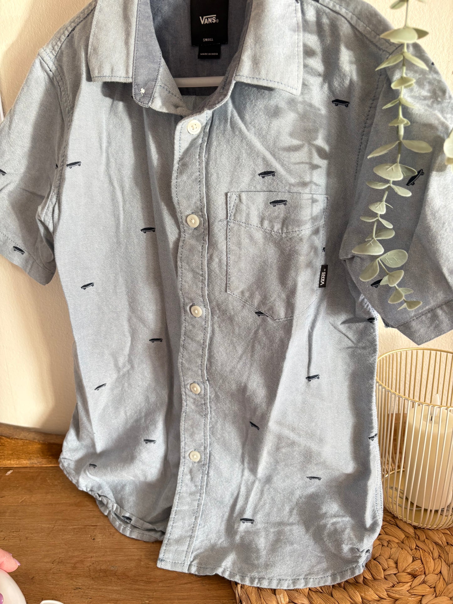 Chemise Vans junior small