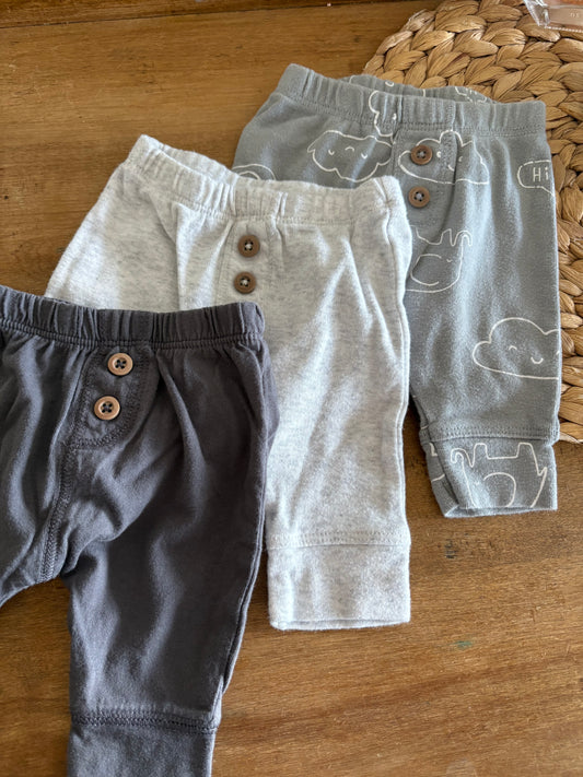 Pantalons (3) new born