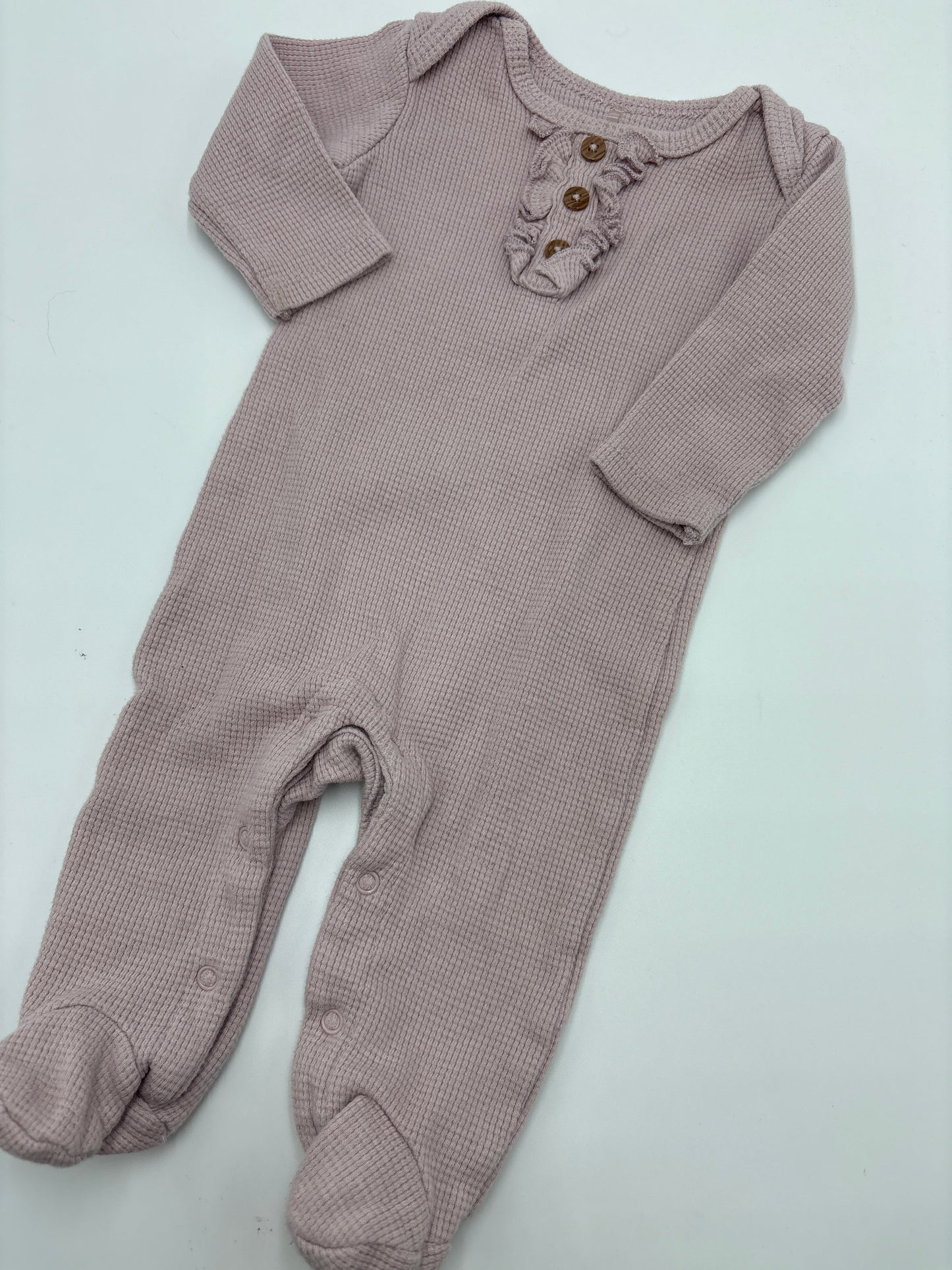 Onepiece 0-3m rose mauve