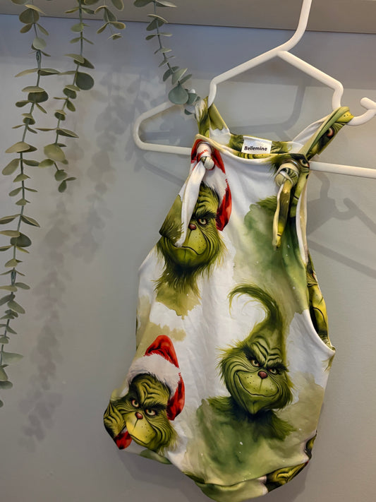 Salopette évolutive 6-18mois Grinch*NEUF