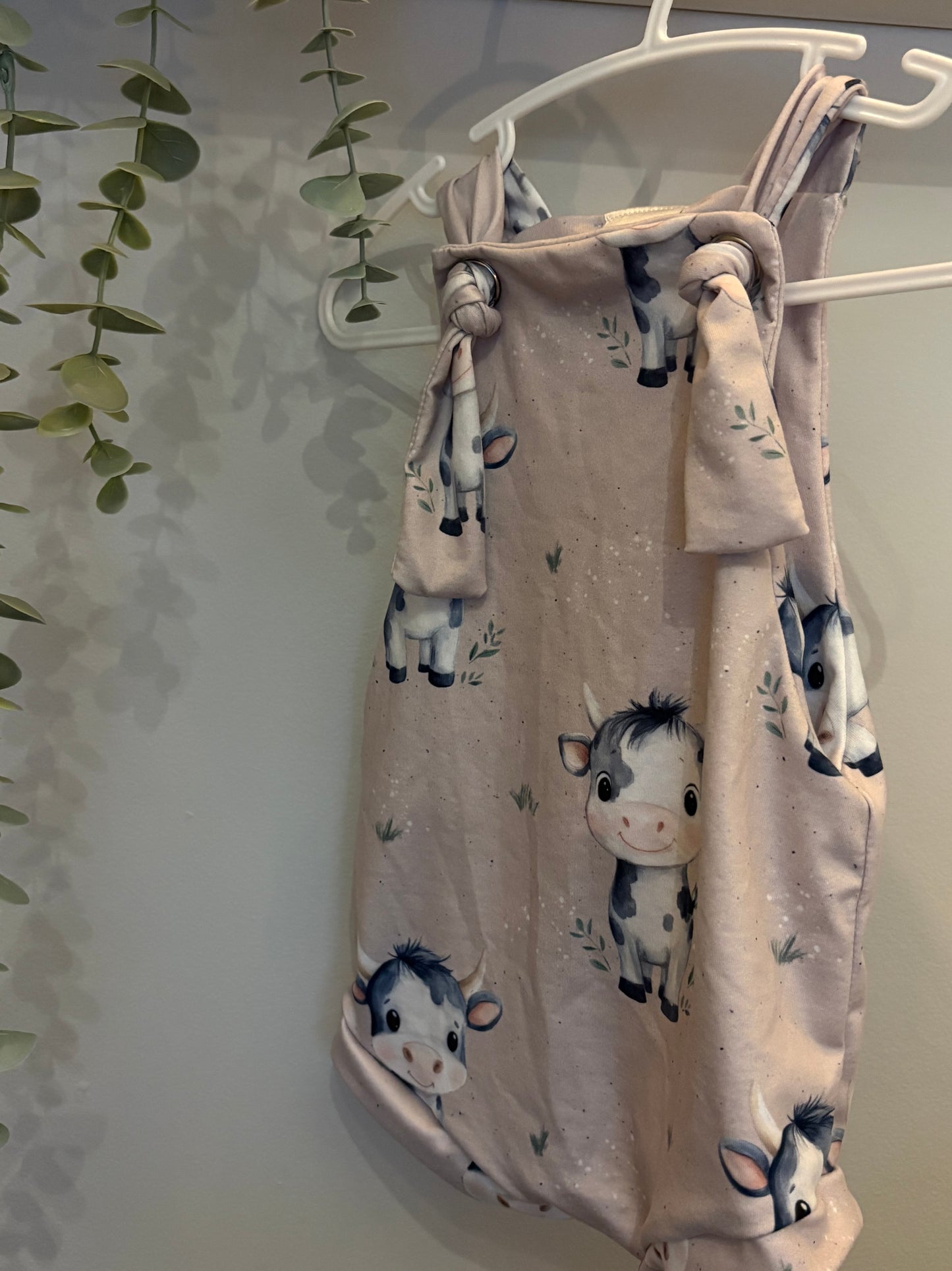 Salopette évolutive 6-18mois Vaches*NEUF