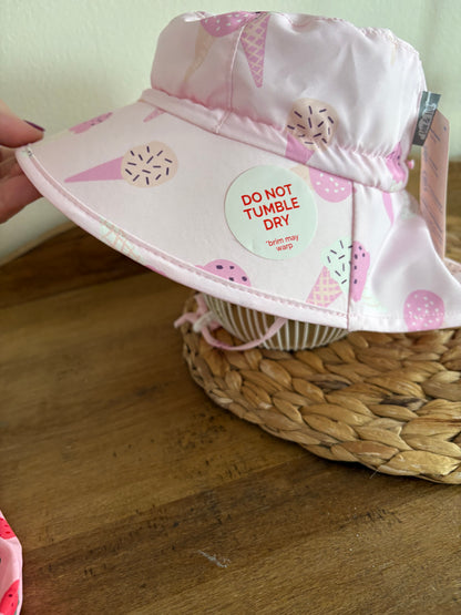 Chapeau cornets aventure piscine *NEUF