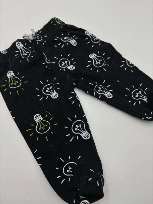 Pantalon à pieds 3-6m