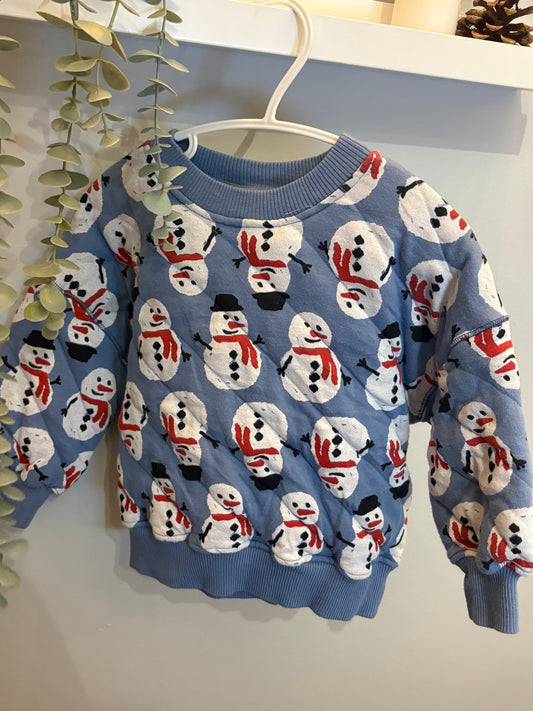 Chandail 9-12m Fait grand