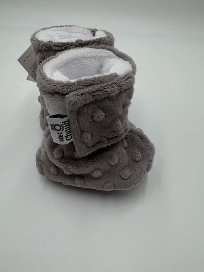 Pantoufles bébé ô chaud 0-3mois NEUF