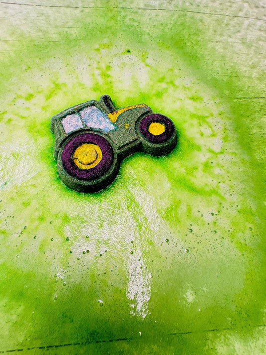 Bombe de bain tracteur