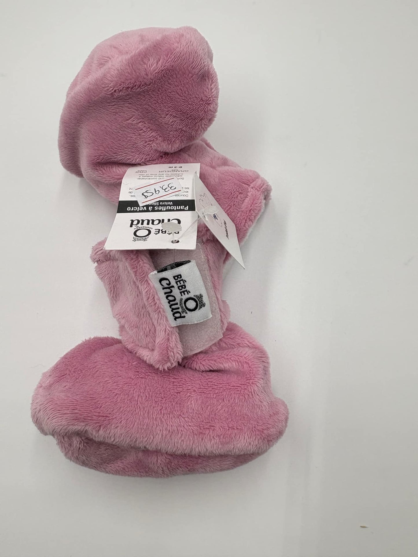 Pantoufles bébé ô chaud 0-3mois NEUF