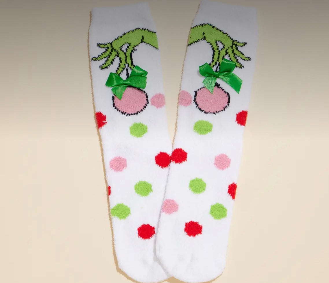 Ensemble cadeau de chaussettes (4)  «celui qui aimait gâcher Noël » adulte