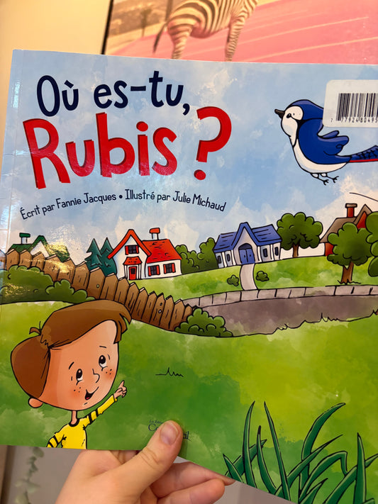 Livre où es-tu rubis