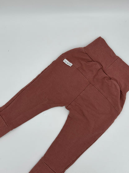 Pantalon évolutif zak&zoe mauve rose 12-24mois