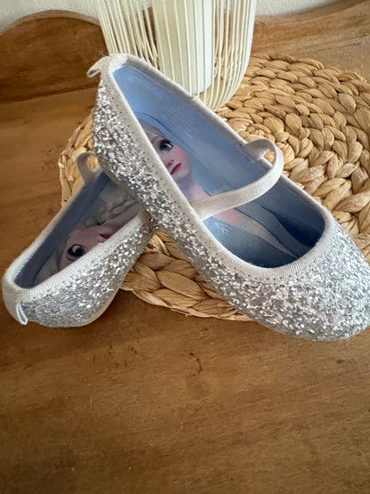 Souliers princesses elsa H&M grandeur 25