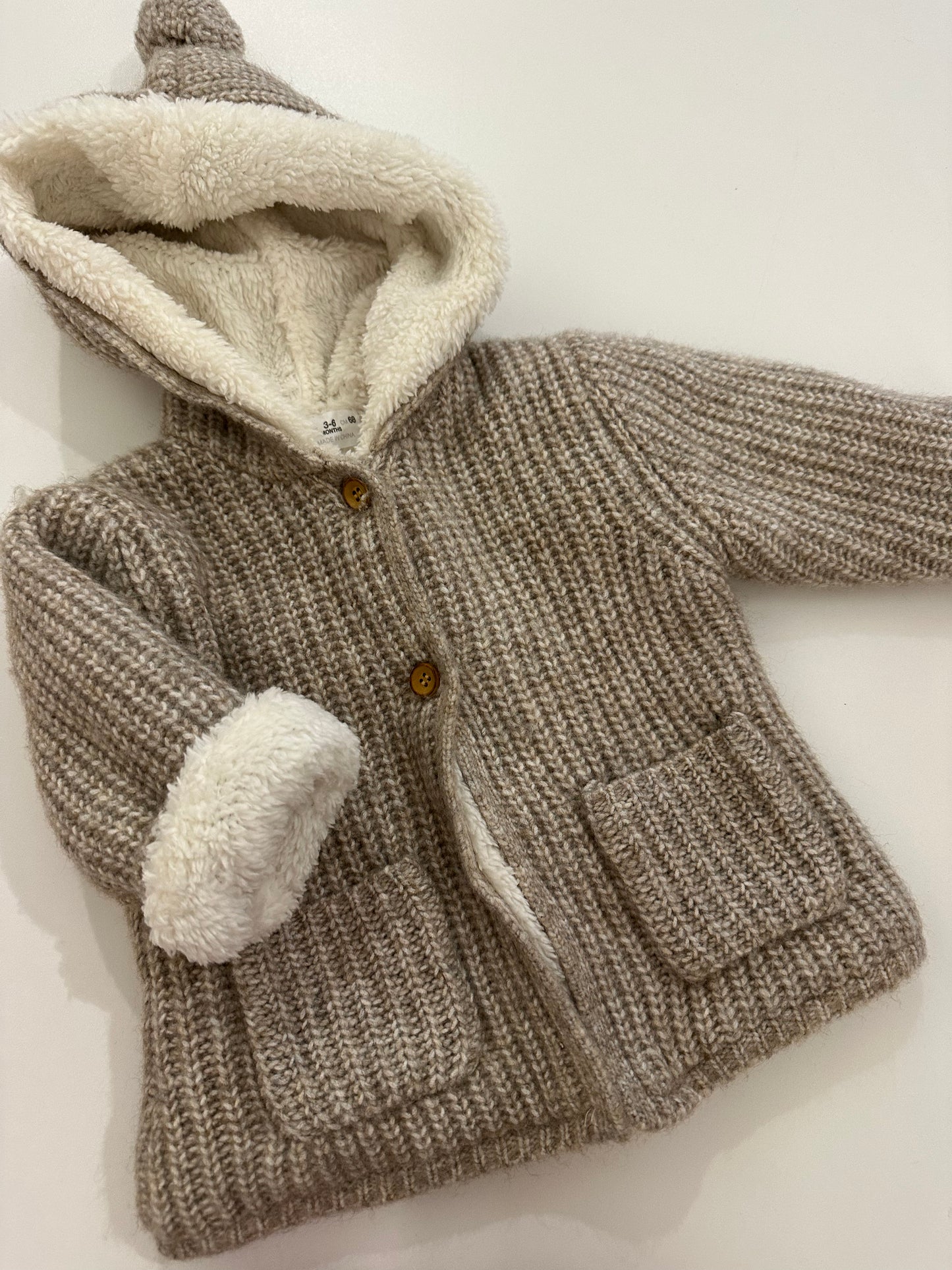 Veste doublée 3-6m