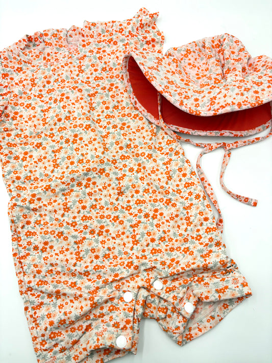 Maillot et chapeau 3ans