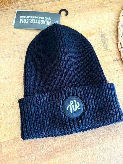 Tuque mi-saison noire NEUF