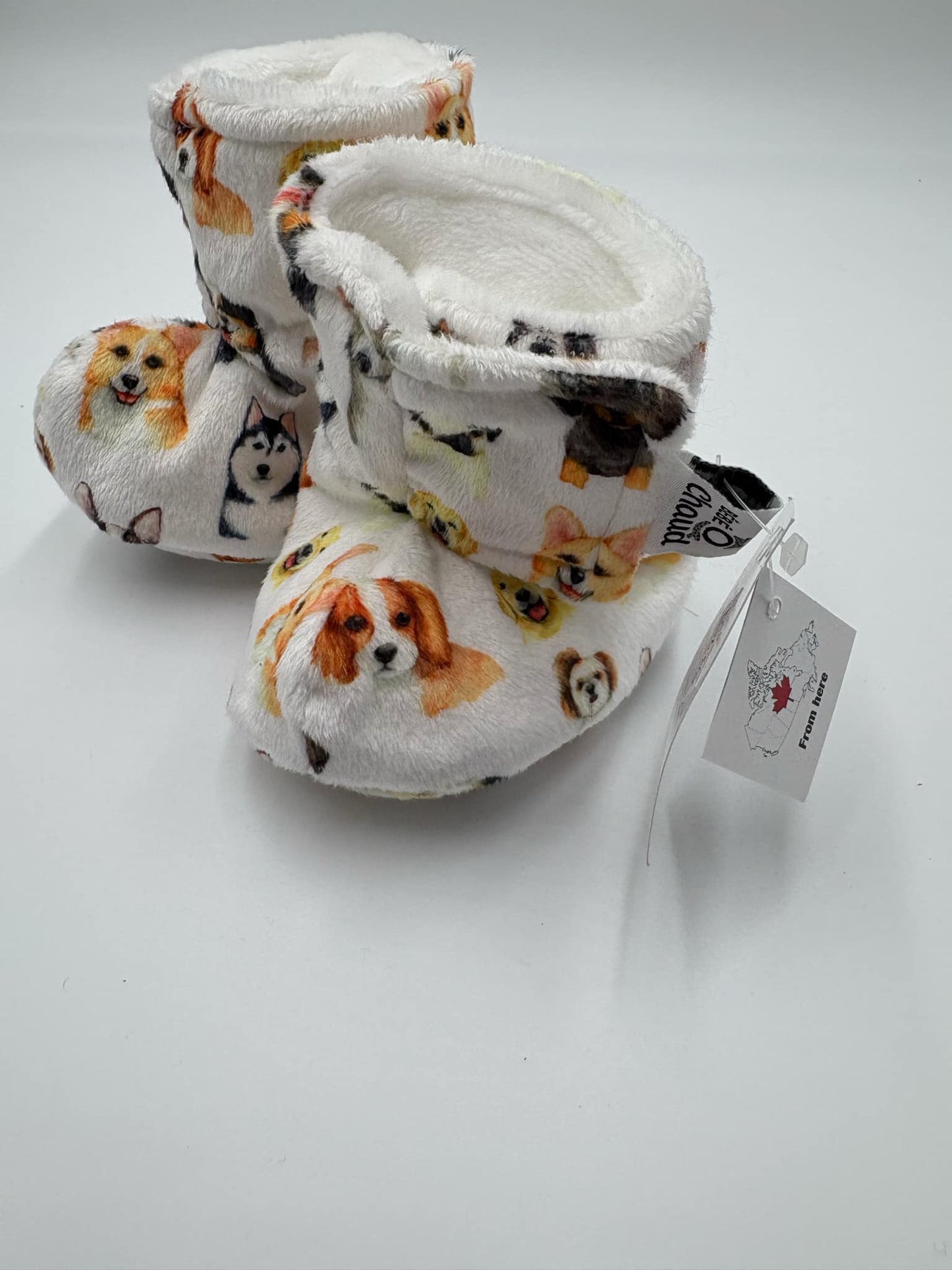 Pantoufles bébé ô chaud 3-6mois NEUF