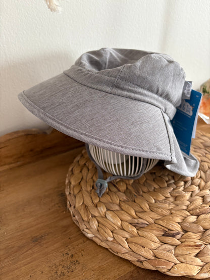 Chapeau gris aventure piscine *NEUF