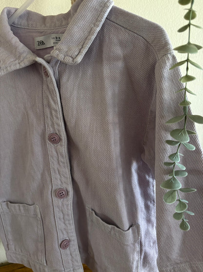 Veste 3-4ans lilas