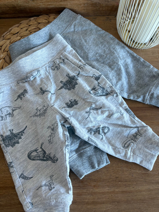 Duo pantalons 3-6m