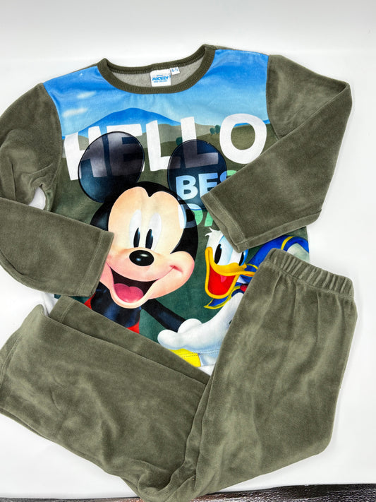 Pyjama mickey doux 4-5ans