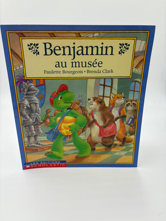Livre Benjamin au musée