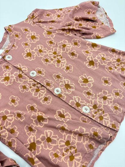 Chemisier/Haut Rubis Pastel 4-5ans