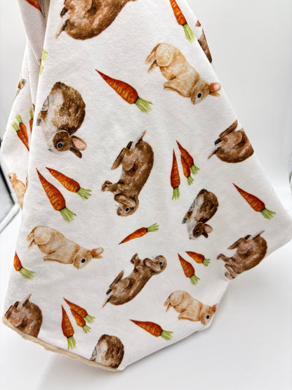 Doudou Minky taille bebe 38x48po NEUF