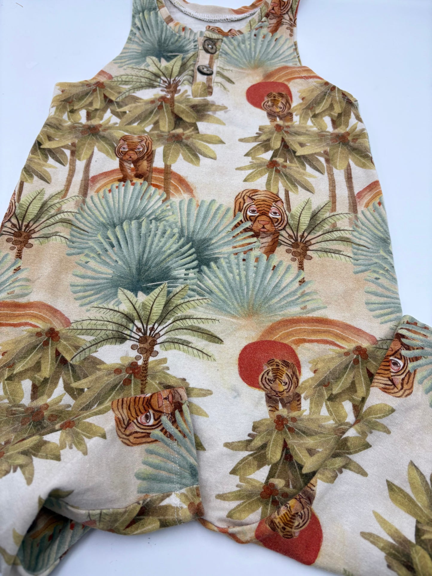 Romper Little Yogi Little Tiger 1-3ans*imparfait léger