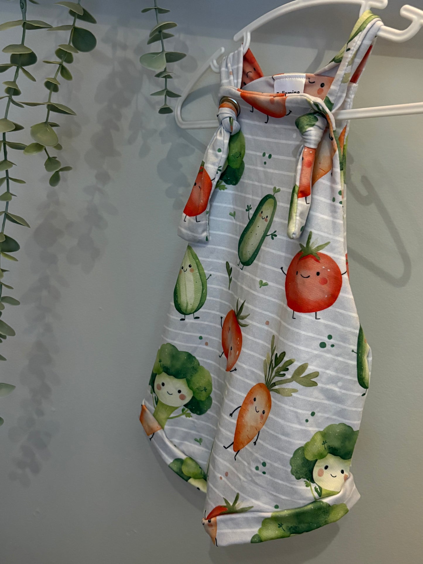 Salopette évolutive 6-18mois Légumes*NEUF