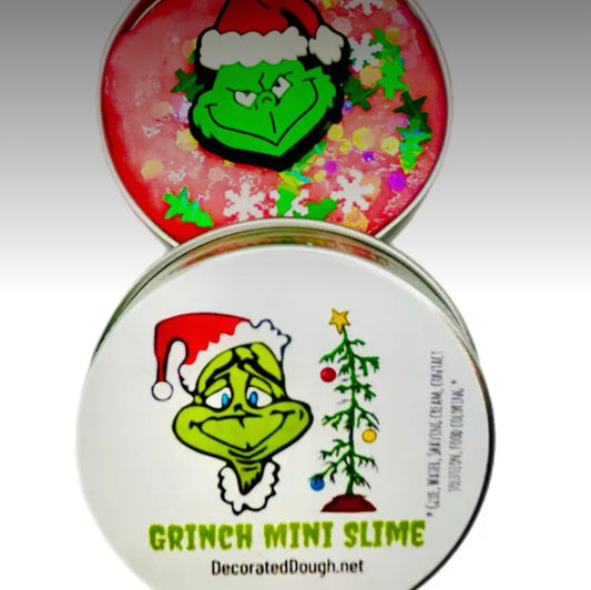 Mini slime de « celui qui aimait gâcher noël »