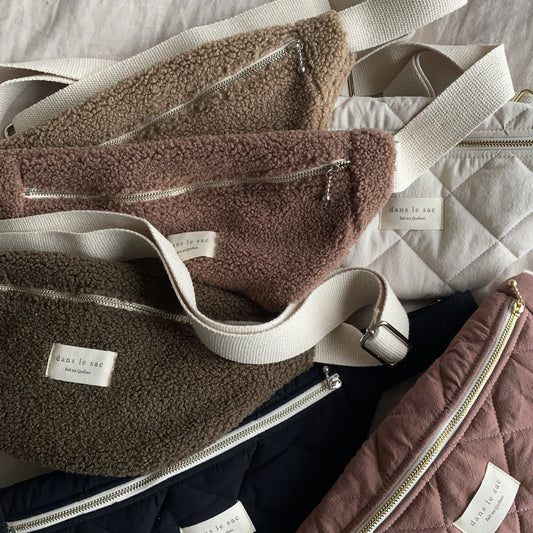 Sac banane sherpa - Dans le sac