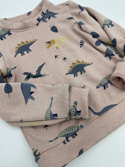 Chandail doublé Rubis Pastel 3 - 4ans - Boutique friperie le placard de Jeanne et cie