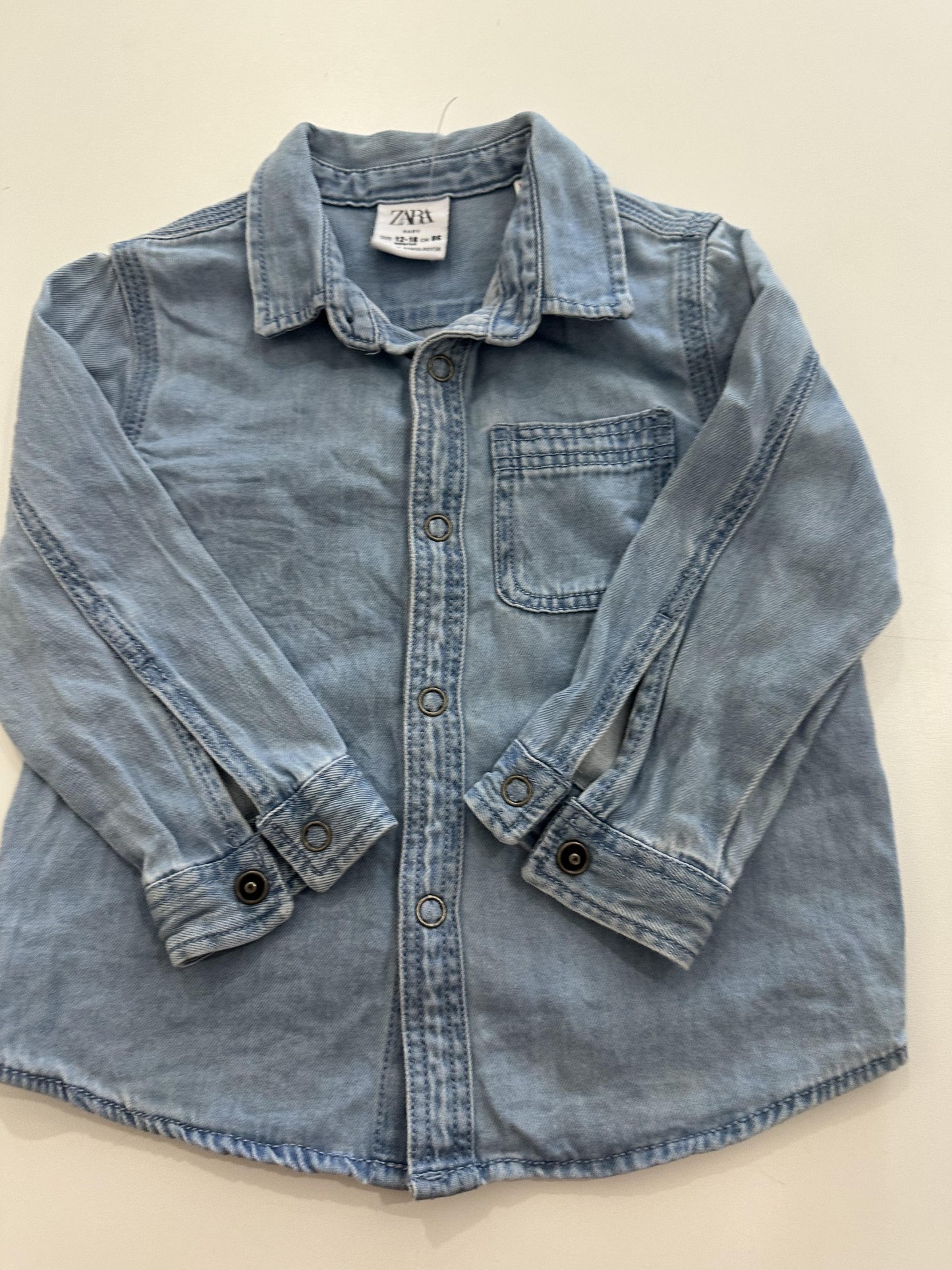 chemise 12 - 18m - Boutique friperie le placard de Jeanne et cie