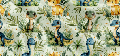 Couverture Minky - dino