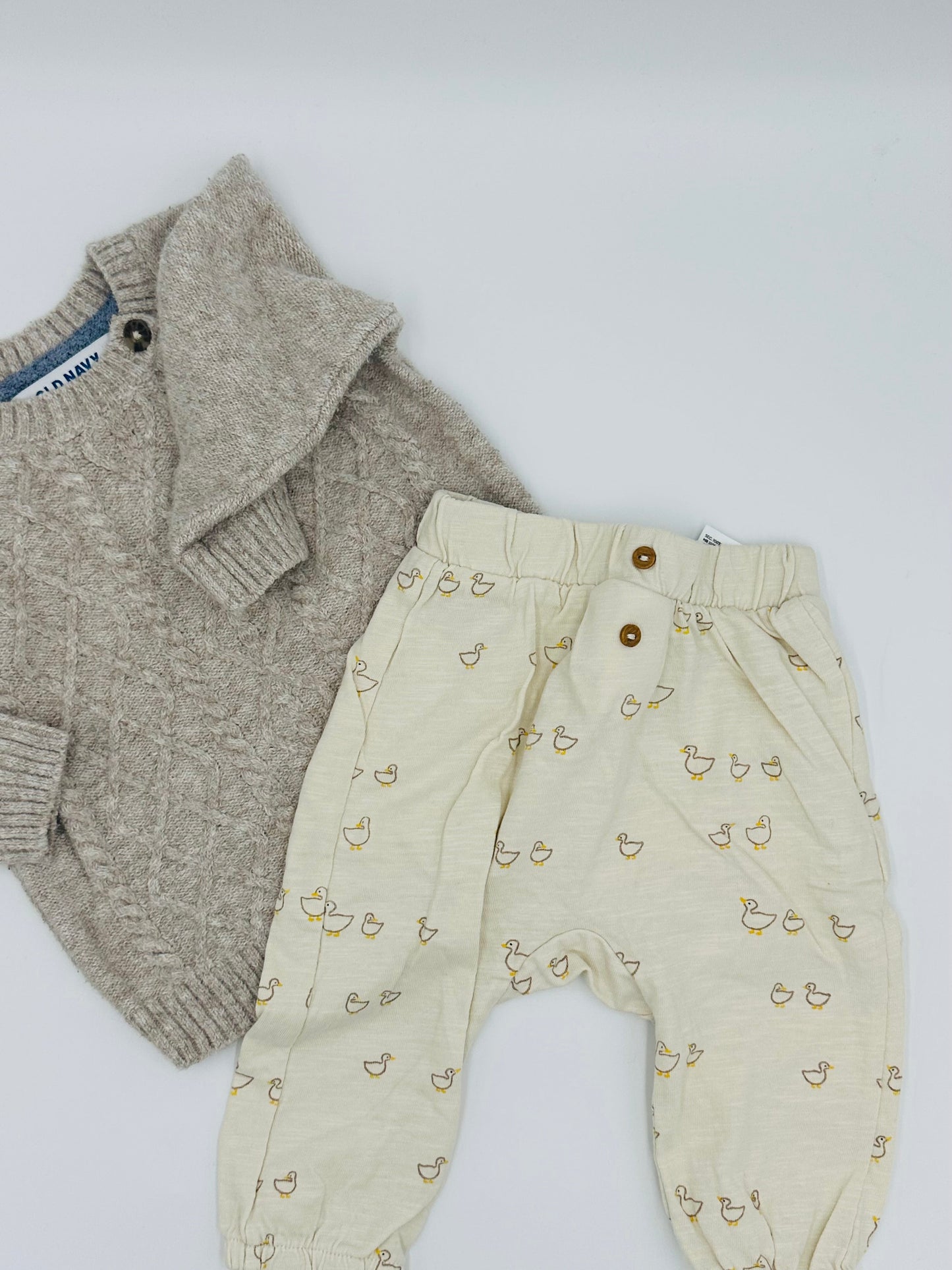 Ensemble 3 - 6m - Boutique friperie le placard de Jeanne et cie