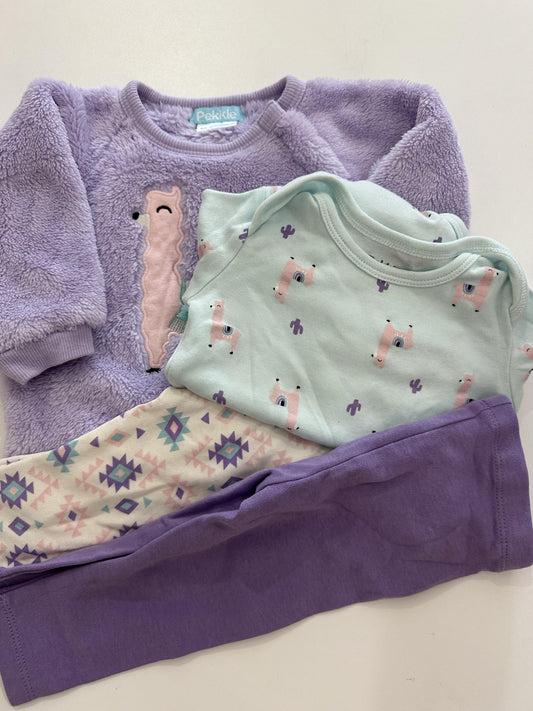 ensemble pekkle 9m - Boutique friperie le placard de Jeanne et cie