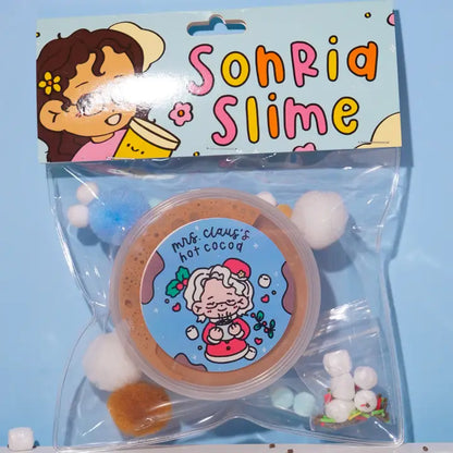 Slime de Noël - Hot cocoa - Sonria slime