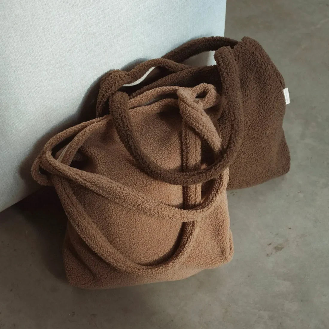Sac fourre-tout teddy - Dans le sac